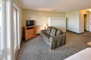 Ocean view studio no stairs-Full Kitchen Patio - Lincoln City - 7
