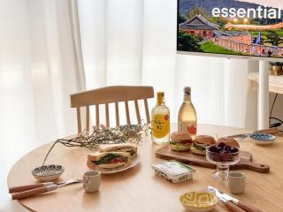 3-Min Walk from Achasan Station, 2-Bedroom Bali Mood Stay with Hinoki Aroma - 8