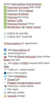GR studio APARTMENT kompleks MUTIARA gua MUSANG - Gua Musang - 9