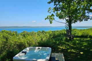 New! Above Crystal Lake - Hot Tub & Lake Views! - Frankfort - 0