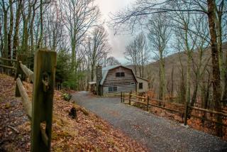 Cabin near Asheville, Hatley Pt, hot tub, views - Mars Hill - 5