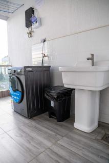 classy tastefully furnished executive three bedroom apartment with fully equipped gym ample parking space swimming pool children playing ground and amazing scenic views - Nairobi - 8