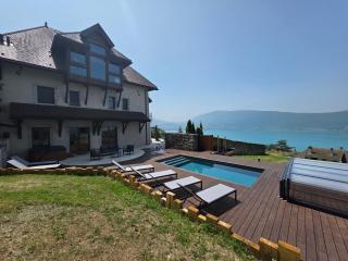 Villa Savoie - luxe et sérénité- piscine et jacuzzi - vue panoramique sur le lac d Annecy - Veyrier-du-Lac - 5
