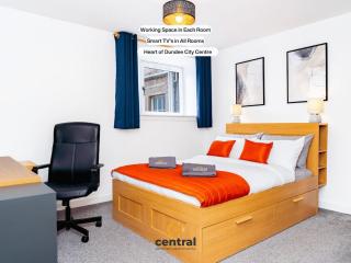 Castle Street by CENTRAL SERVICED APARTMENTS - Heart of City Centre - 2 x Double Bedrooms - Working Desk Spaces - Smart TVs in All Rooms - Close to Transport Routes - Fully Equipped - 0