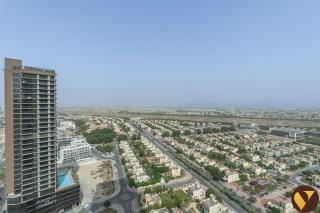 Vogue One Bedroom Apartment at Novotel Jumeirah Village Triangle, 16th Floor Skyline View and Balcony, Pool and Gym Access Included - 4
