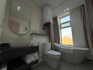 First Row to Pyramids 2BDR Apt - Kafrat Naşşār - 8