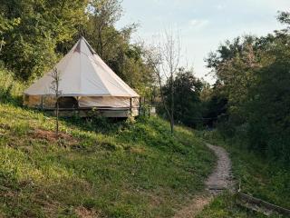 Comfortable camping on Family Soap Farm - 8