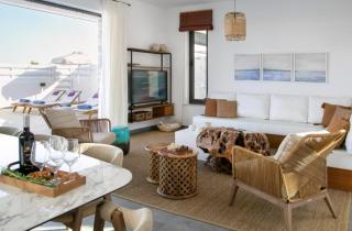 Magnificent Protaras Villa Villa Chelsea 3 Bedrooms Private Outdoor Pool And Hot Tub Furnished Sun Terrace Shaded Furnished Terrace Bbq - 7