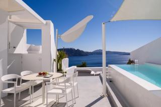 Luxury Retreat In Oia Lathouri Cave Villa Private Plunge Pool Breathtaking Aegean Views - Ia - 2