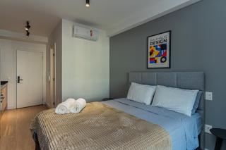 Bauhaus Apartamento com Piscina, Próximo ao Metro Brooklin - Próximo ao Teatro Alfa e Transamérica Expo Center - São Paulo - 3