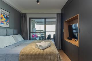 Bauhaus Apartamento com Piscina, Próximo ao Metro Brooklin - Próximo ao Teatro Alfa e Transamérica Expo Center - São Paulo - 4