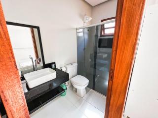 Casa Maré Alta - segundo andar, 3 quartos, 4 minutos da praia do Mundaí - Porto Seguro - 5