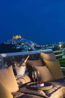 Elegant Astypalaia Villa Villa Bianca 2 Bedrooms Hot Tub Beautiful Sea Views Chora - Astypalaia - 9
