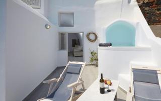 Elegant Santorini House 2 Bedroom Villa Caldera View-Outdoor Hot Tub Oia - Thólos - 0
