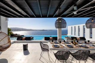Phenomenal Mykonos Villa 6 Bedrooms Villa Paradise View Panoramic Sea Views Private Infinity Pool Psarou Beach - Psarrou - 4