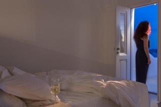 Luxury Santorini Villa Pure Bliss Villa Outdoor Plunge Pool Calderaview - 7