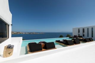 Phenomenal Mykonos Villa Villa Julietta 5 Bedrooms Private Jacuzzi With Stunning Sea Beach Views Psarou - Psarrou - 9