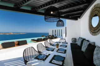 Phenomenal Mykonos Villa Villa Julietta 5 Bedrooms Private Jacuzzi With Stunning Sea Beach Views Psarou - Psarrou - 5
