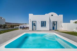 Beautiful Santorini Villa 2 Bedroom Villa Private Pool Magical Sea Views Karterados - Karterados - 0