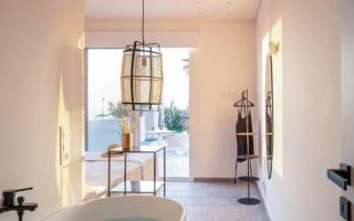 Exquisite Rethymno Villa Villa Gyokko 3 Bedrooms Beach Front Private Outdoor Swimming Pool Pigianos Kampos - 3