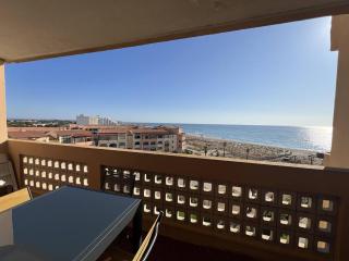 Appartement T2 Climatisé avec Piscine, Terrasse et Accès Direct Plage, 4 Couchages – Le Barcarès - FR-1-81-510 - Le Barcarès - 0