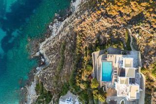 Excellent Mykonos Villa Villa Psarrou Lambda 5 Bedrooms Stunning Sea Views Psarrou - Míconos - 7