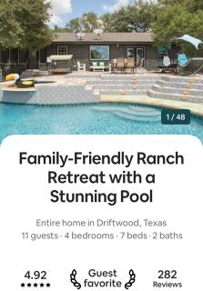 Family-Friendly Ranch Retreat with a Stunning Pool - Driftwood - 0