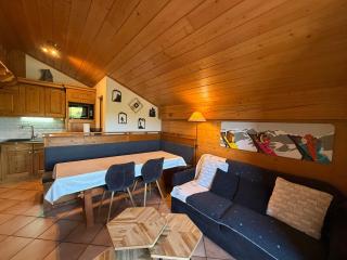 Appart 4 pièces avec accès piscine, 8 pers, garage, balcons sud - FR-1-293-350 - Hauteluce - 0