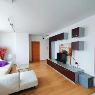 SAG Romantic 22 floor Panorama city free parking free wifi - Bratislava - 6