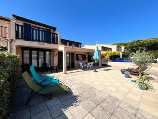 Domaine de vacances TAMARIS, à 600m de la plage, villa 3 chambres et séjour clic clac, wifi, cuisine climatisée, 7 couchages animations et piscines en supplément - LRTAMS10 - 0
