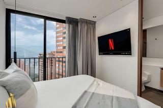 Morph 1802 - Stylish Escape in Poblado AC/Jacuzzi - 2