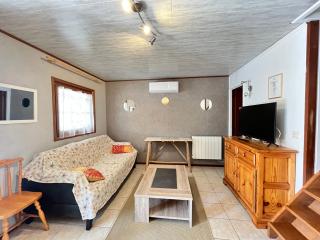 Villa climatisée, 4 couchages, 2 chambres, véranda, Résidence LES TAMARIS, accès payant pour les piscines, wifi, PORTIRAGNES PLAGE LRTAML9 - Portiragnes - 4