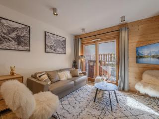 Bel appartement moderne, 2 chambres, au centre de Morzine, proche des pistes, parking et wifi - FR-1-754-87 - Morzine - 0