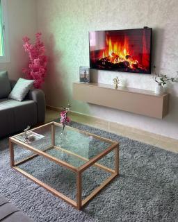 Furnished, luxury, cheap, 2-bedroom holiday apartment, near the beach and airport - Tangeri - 7