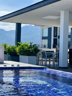 Chic 1BR 1BA Zoho Skies condo with rooftop pool stunning views - Puerto Vallarta - 1