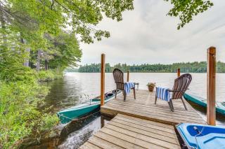 Private Dock and Deck Tranquil Dam Pond Cottage! - 3