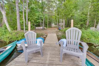 Private Dock and Deck Tranquil Dam Pond Cottage! - 7