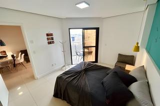 Flat no melhor de Santos. Pé na areia com piscina! - Santos - 2