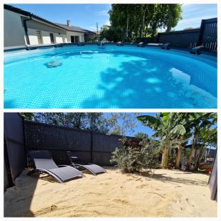 Villa entière avec piscine- 8p - Léguevin - 0