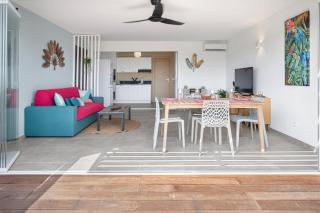 Les Griselles1 Hauteurs de Baie Orientale, appart 4p vue MER - 8