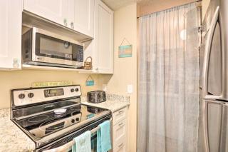 St Augustine Beach Condo with Patio and Pool Access! - 1