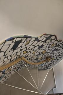 3-Story Gaudi Building with Montserrat Stone - 4