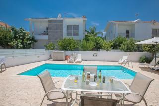 Central Protaras Villa 3 Bedrooms Private Pool Villa Dafnis Morfi - 7