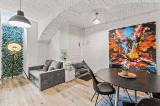5 Minutes to S-Bahn Rennweg I Souterrain Trendy Loft - Wenen - 8
