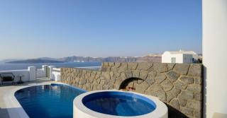 Splendid Santorini Villa Villa Vista 3 Bedrooms Private Pool & Spa Bath - 8
