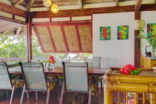 TAHITI Tamanu House - Séjour Bord de mer, Plage privée, TV, Wifi, Hôte Polynésienne - - 6