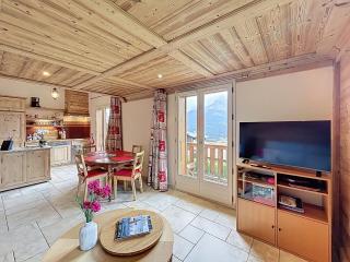 Appartement 2 chambres, mezzanine, vue Mont Blanc, proche village, parking - FR-1-560-164 - Combloux - 0