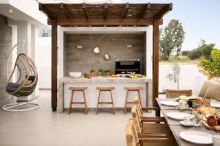 Amazing Protaras Villa Villa Lubbock 3 Bedrooms Private Outdoor Pool And Hot Tub Furnished Sun Terrace Shaded Furnished Terrace Bbq, - Protaras - 8