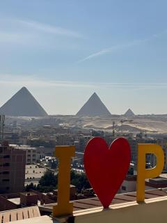 RAFiF PYRAMiDS APARTMENTS & HOTEL all apartments pyramids view - El Cairo - 6