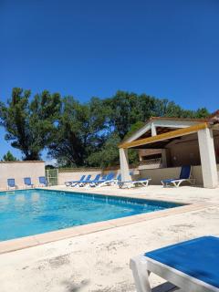 Studio 10m2, terrasse 18m2 , parking, piscine et accueille les animaux - Quissac - 6